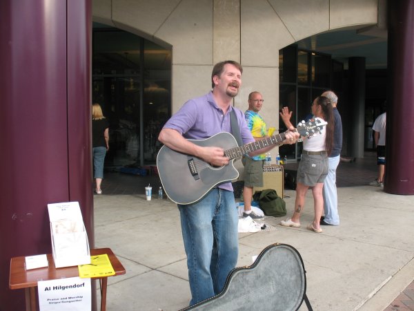 Al at Fete de la Musique in Kalamazoo